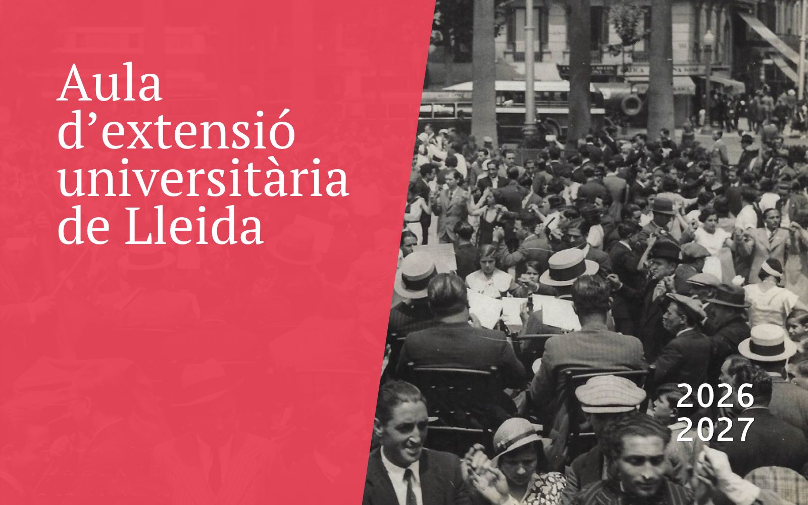 El Centre Comarcal Lleidatà presenta la nova programació de l’Aula d’Extensió Universitària